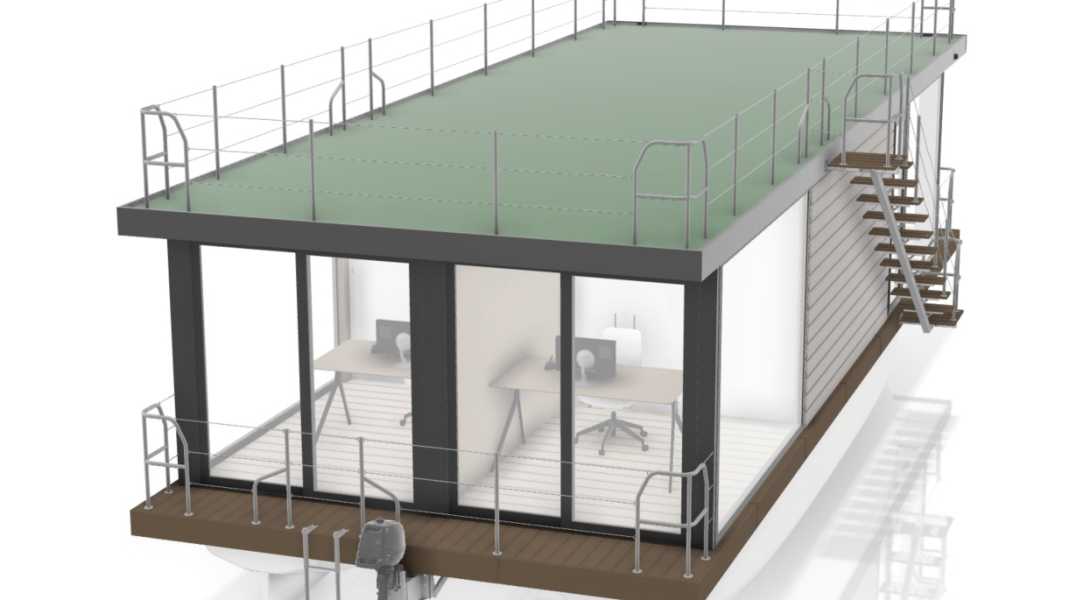 CatanaGroup: Houseboats for living and working
