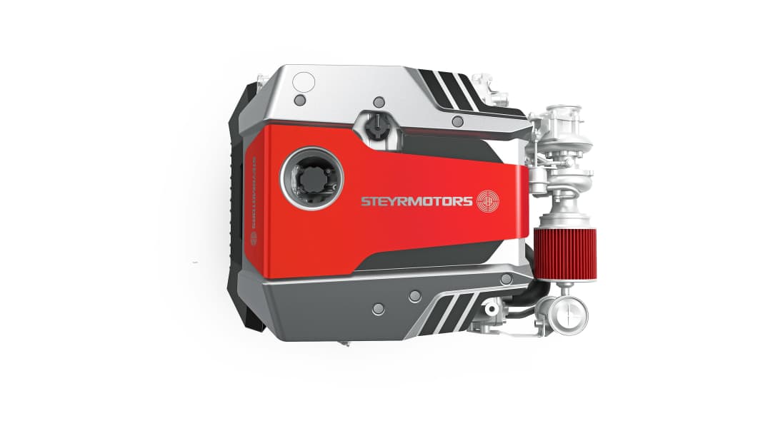 Neuer Motor: Steyr SEC - Form und Funktion