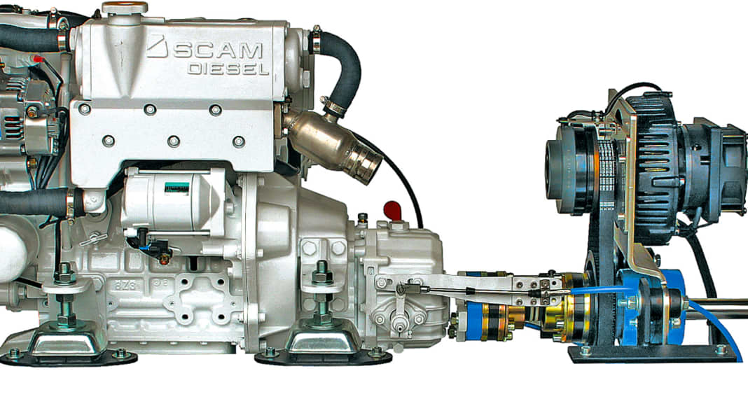 Built-in diesel engines from SCAM