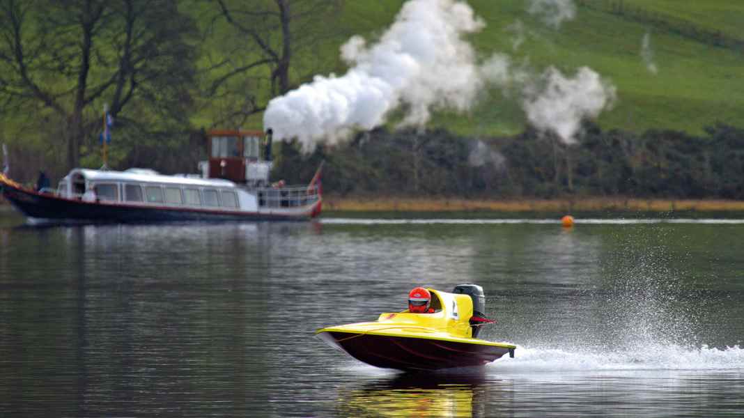 Rennsport: Power Boat Records Week in Coniston - Jagdfieber