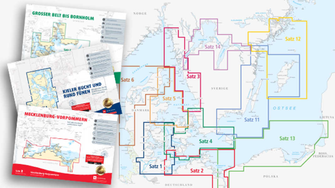 Update nautical charts: The new DK chart sets are here!