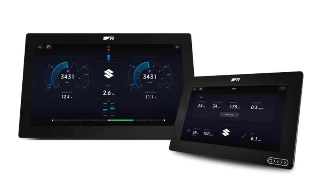 Raymarine und Suzuki: Motorintegration für Axiom-Kartenplotter