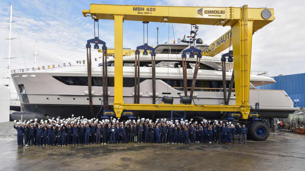 Sanlorenzo SD132: Die Allergrößte wird gewassert