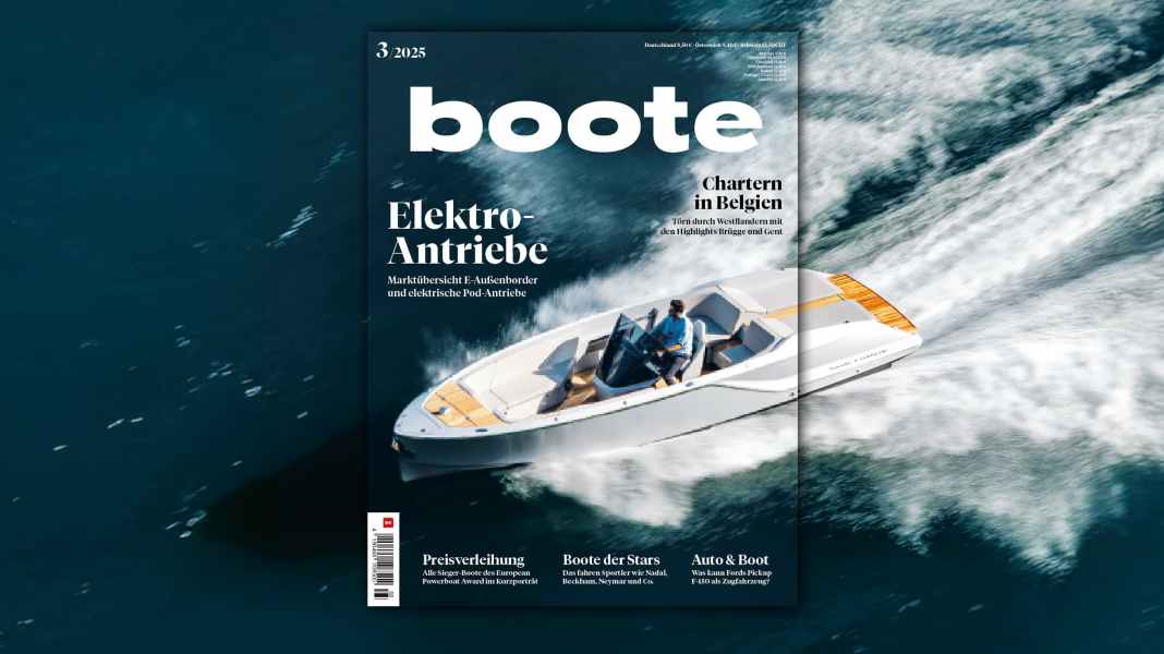 BOOTE 03/25: Elektrische Antriebe auf dem Vormarsch