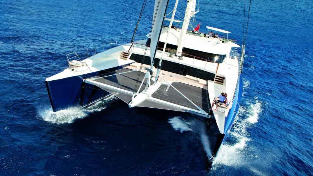 "Hemisphere" - il catamarano a vela più grande del mondo.