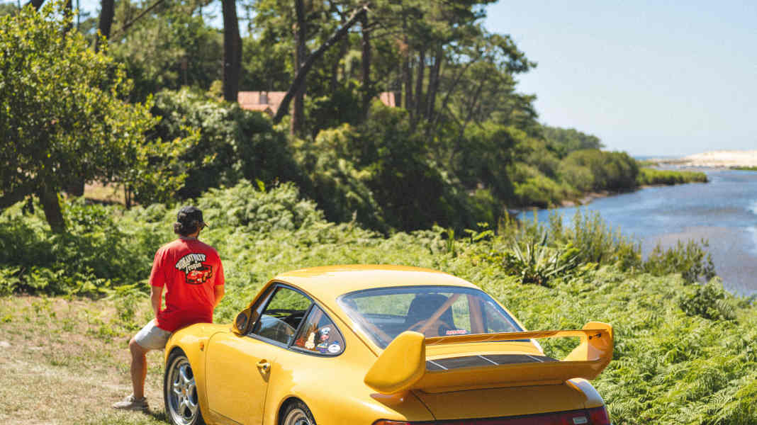 PORSCHE 993 RS CLUBSPORT - GELB SUCHT