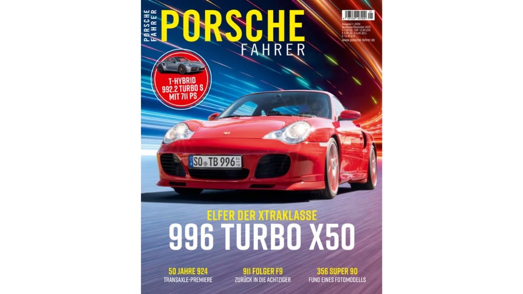 Neue Ausgabe: PORSCHE FAHRER 01/2026 erscheint mit Jubiläumsthema
