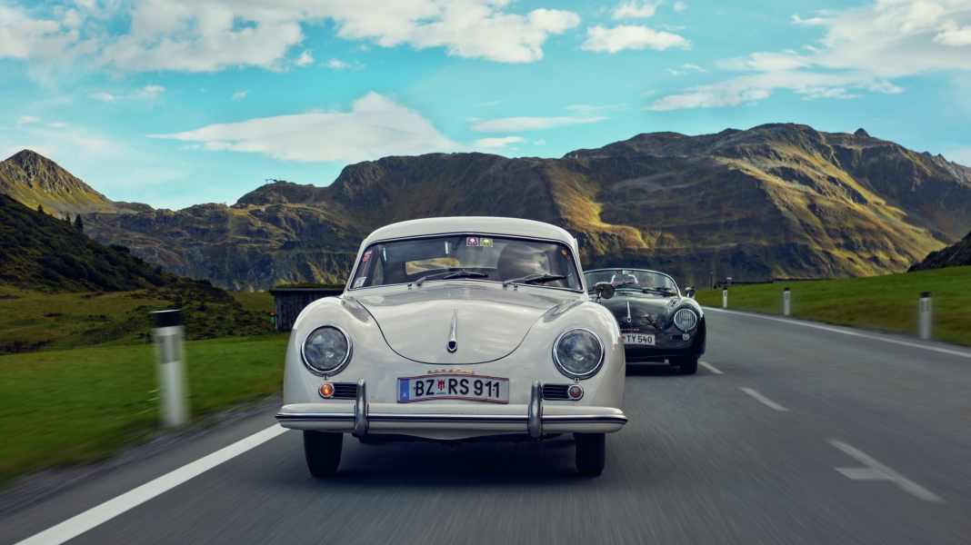 BELL & STUCK IM PORSCHE 356 - Legenden treffen Legenden
