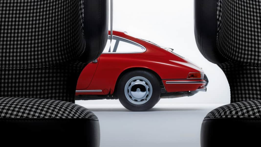 Porsches Designklassiker Pepita-Muster – Muster gültig