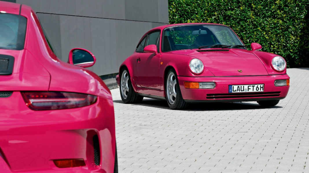 Porsche 911 RS (964) & 911 R (991): Pur wie Purpur