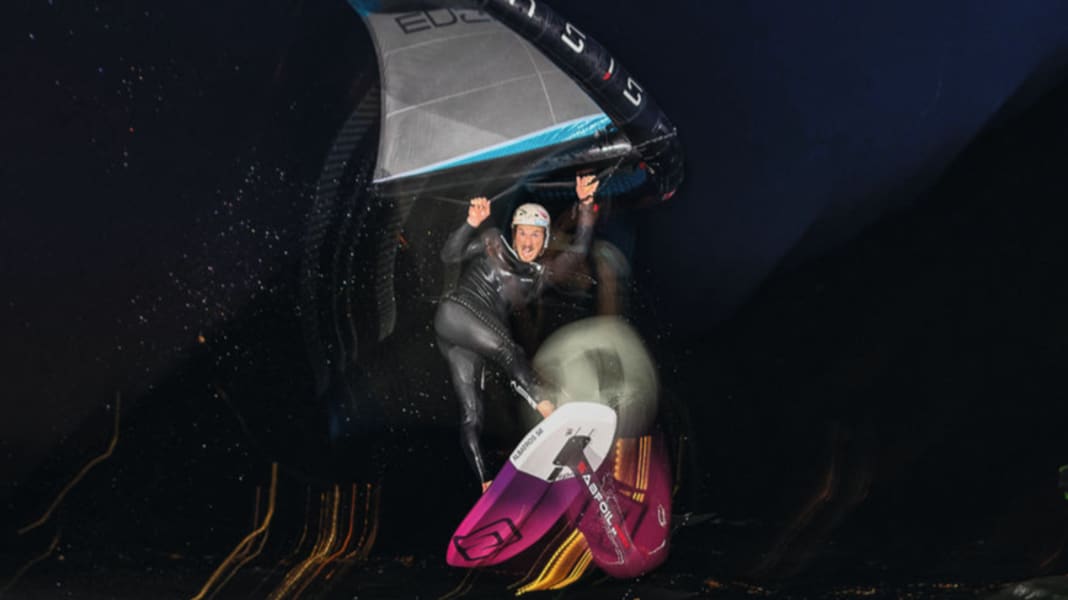 "My water time has tripled since the advent of wingsurfing"