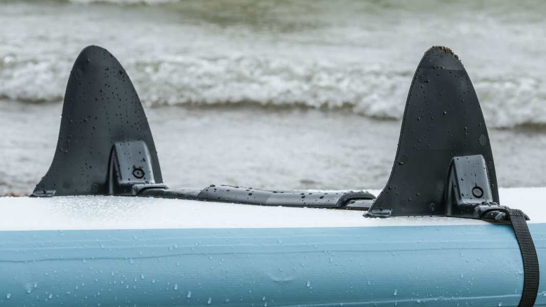 Test: Add on Drift Stopper - fin upgrade for the SUP