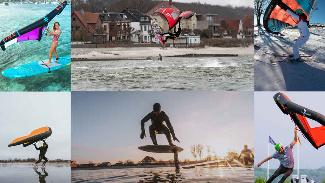 Skaten, SUP & Ski - 6 neue Freizeitaktivitäten mit dem Wing!