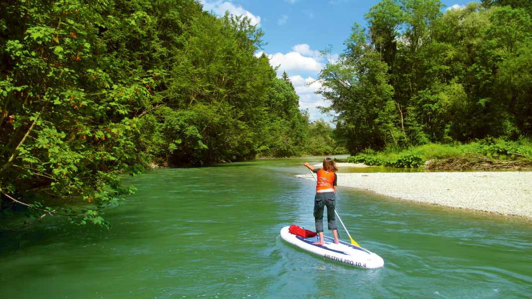 The 10 most beautiful rivers for stand-up paddlers: Lower Reuss