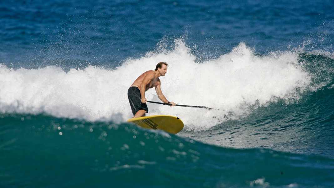 SUP Fahrtechnik: Frontside Wellenreiten