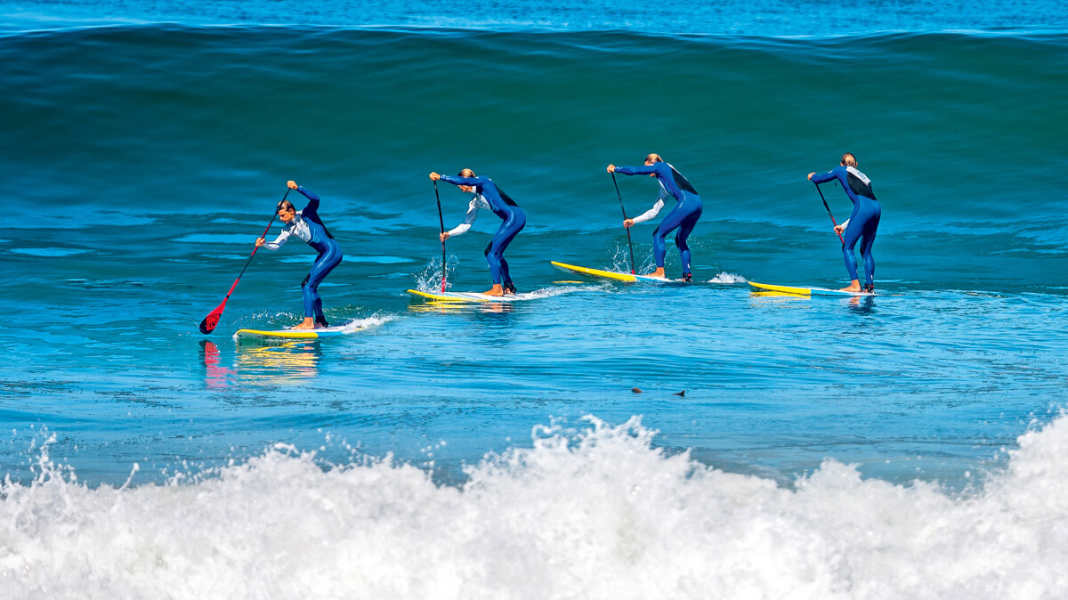 Part 7: SUP riding technique Wave: riding the wave