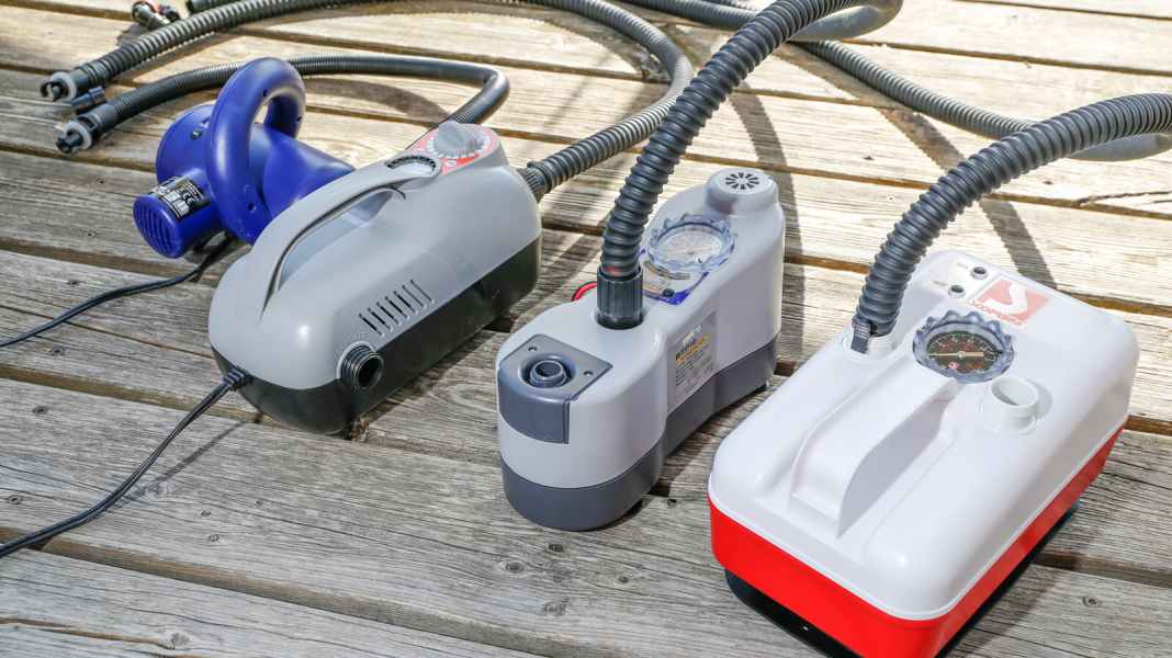 Test: SUP electric pumps
