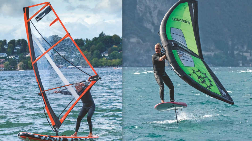 Wing oder Segel auf dem SUP?