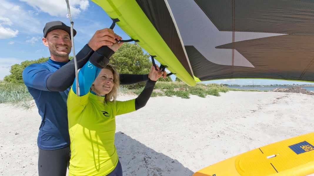 Wingsurf Fehmarn - First wingsurf school opens on Fehmarn