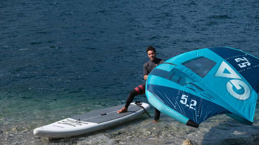 Ausprobiert: Wing- & SUP-Board für 699 Euro