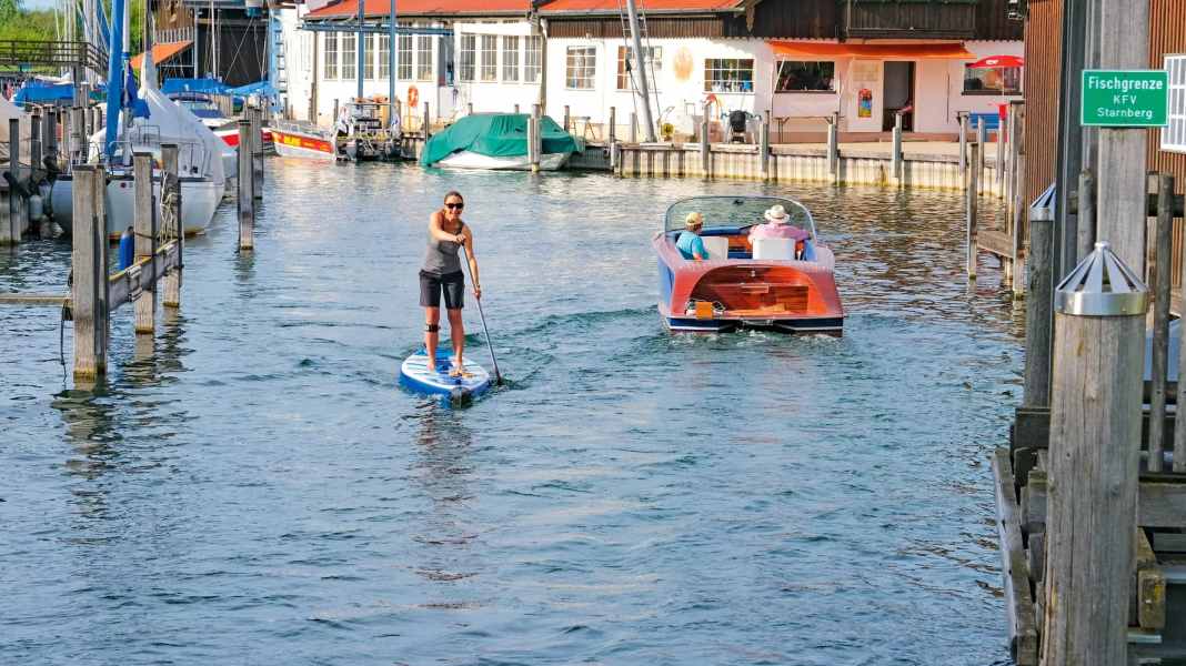 Vorfahrtsregeln und Gesetze: Wo ist SUP verboten? Wer hat Vorfahrt?