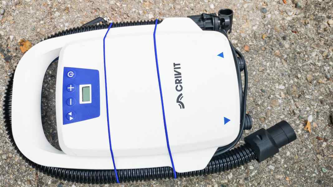 Crivit CSP 12 A1: SUP Pumpe von Lidl im Test