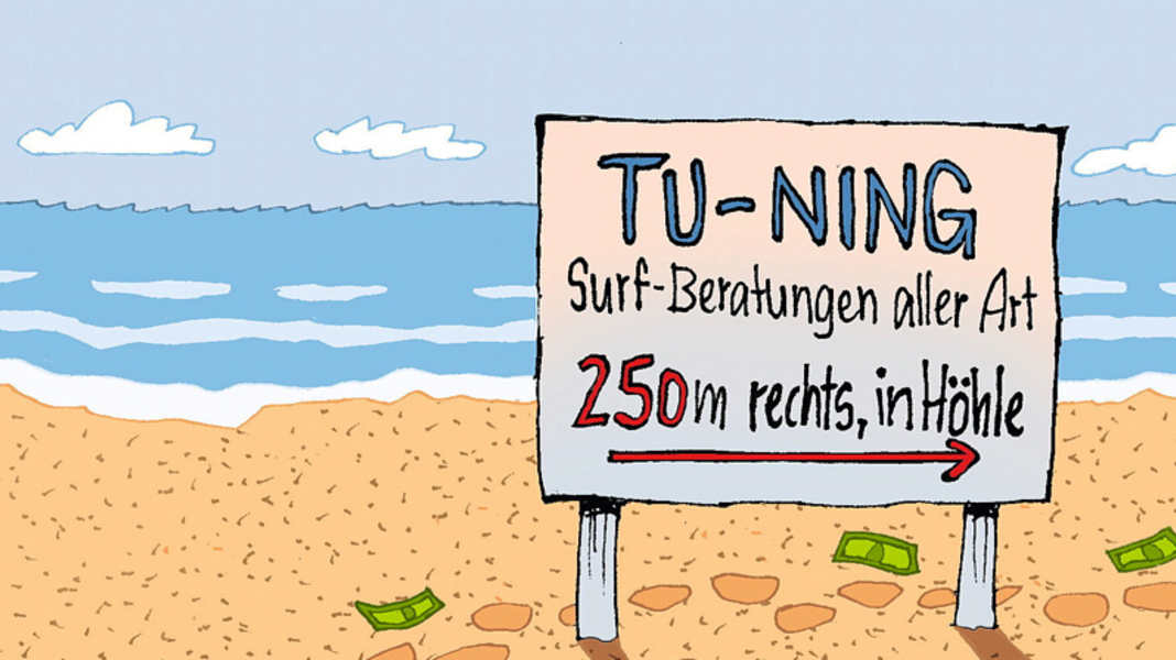 Geht’s noch?!: Ein Besuch in der Tuning-Werkstatt für Windsurfer