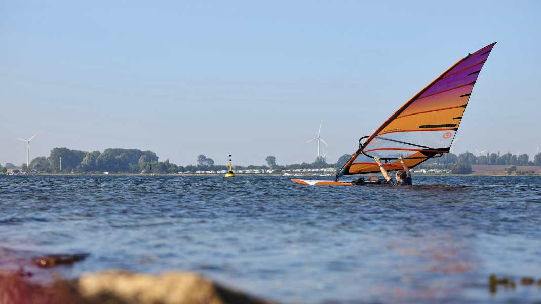 Riding technique: How to align your sail and board for the water start