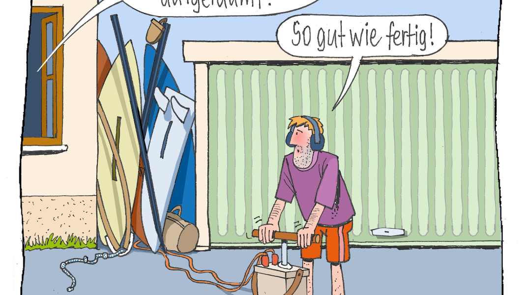 Geht’s noch?!: Nachmittags im (Windsurf-)Museum - Aufräumen leicht gemacht
