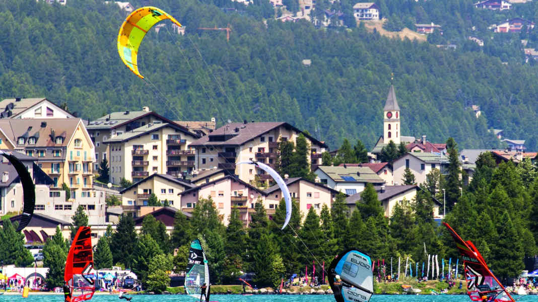 Silvaplana: windsurfing in the Engadin - hotel package including surfing course