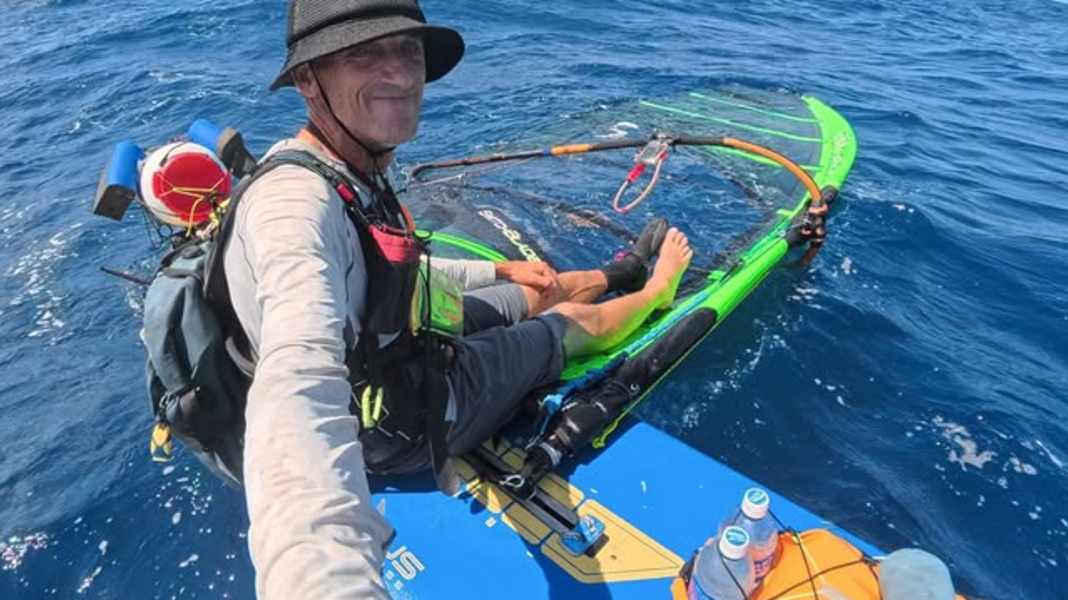 Windsurf Round Japan: Japan-Umrundung vollendet - Jono Dunnett ist am Ziel!