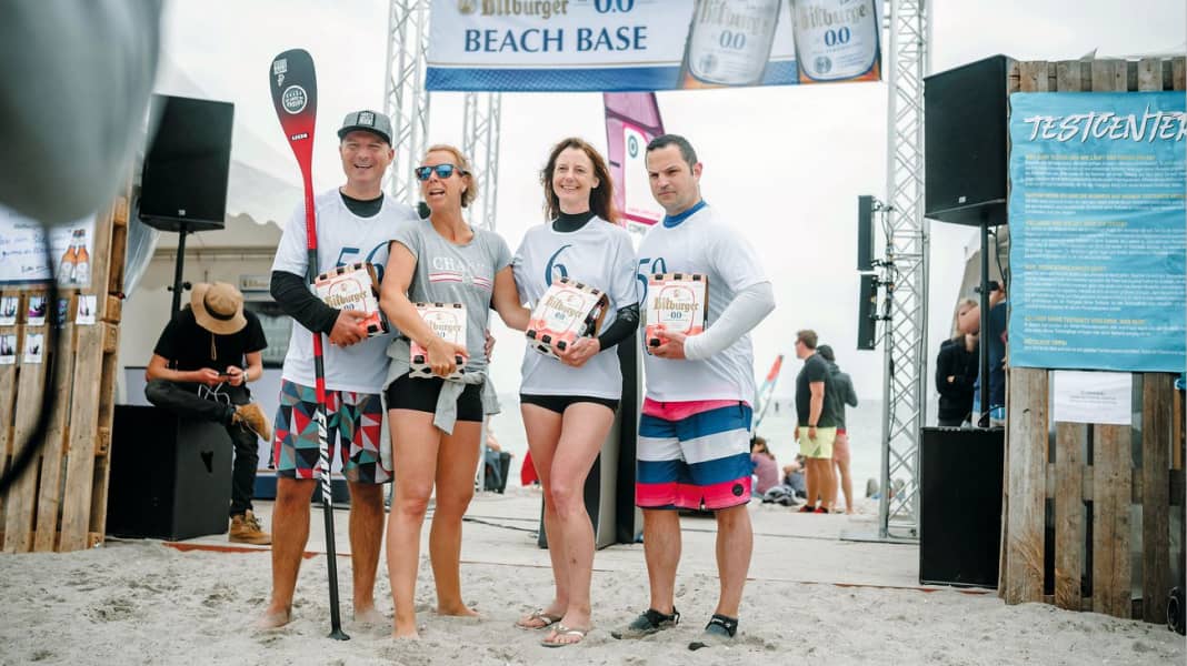 Bitburger 0.0% with SUP challenge at the surf festival