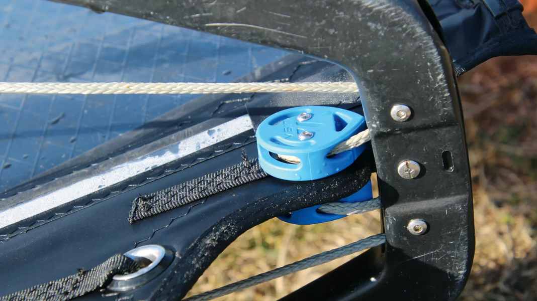 Trimmhilfe: Sekundenschnell aufgeriggt mit Lisa Twist Lock Pulley