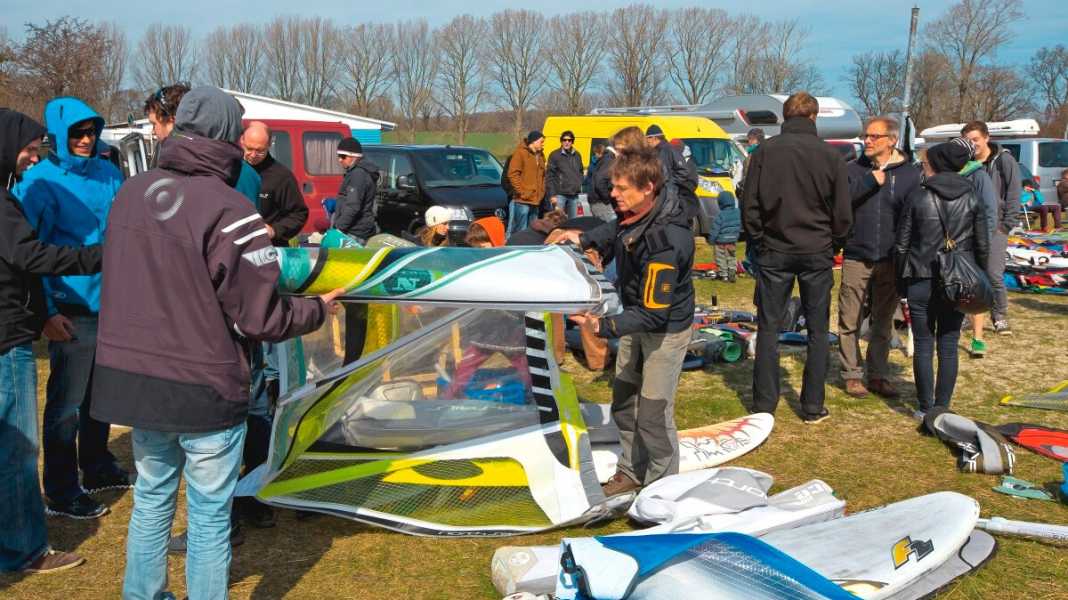 Second-hand market for windsurfing equipment