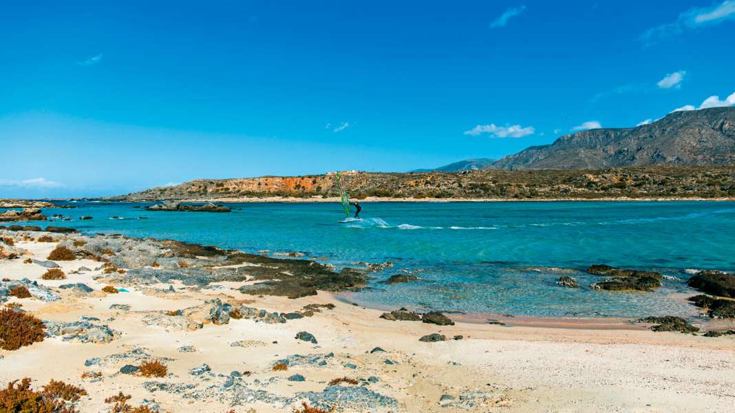 Greece: Windsurfing on Crete in winter