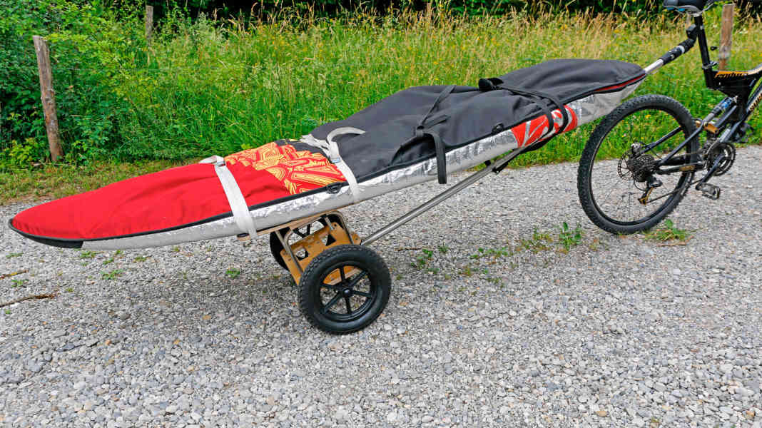 Afterwards: Trailer for board transport