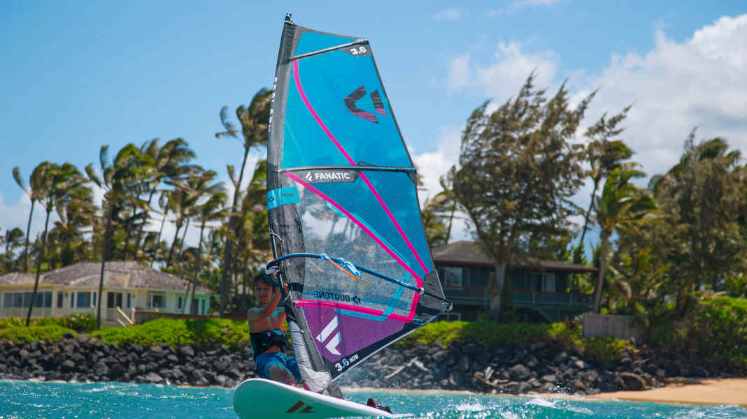 Children's windsurfing sails - how to find the right rig for your offspring