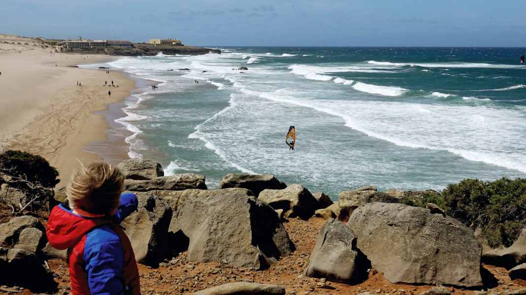 Road trip: Florian Jung with family and campervan in Portugal