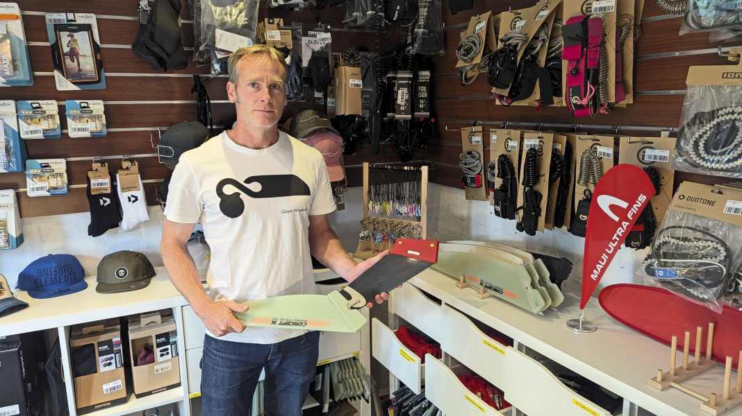 Weed fins: "Some boards were not designed with seagrass in mind" - Basti Wiepcke in an interview