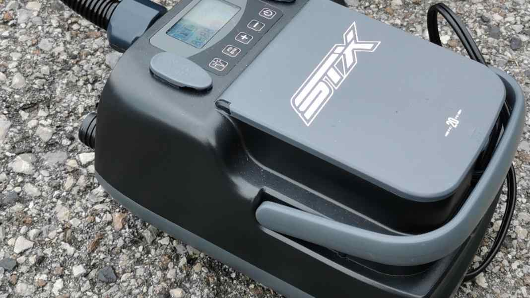 Battery pump: Test pump up to 20 psi from STX