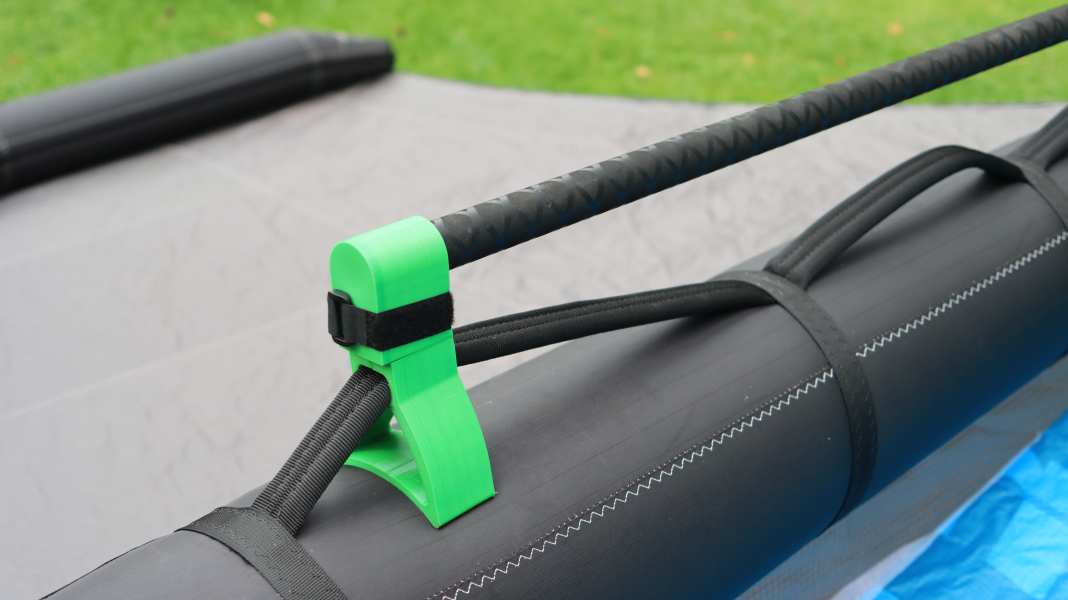 Novelty: The adaptable boom system for loop wings in the test
