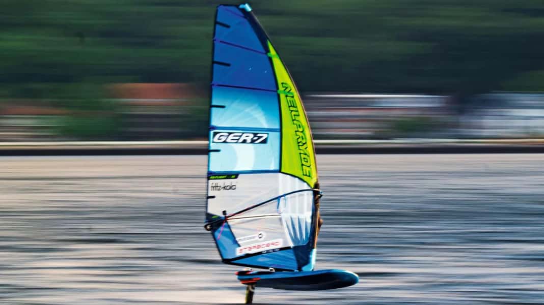 Foil-Wende lernen an einem Tag? Nico Prien auf einer Mission