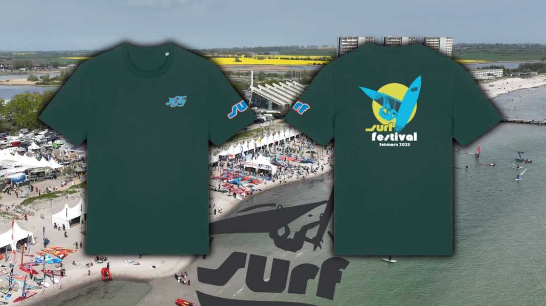 Surf-Festival 2025: Das ist das T-Shirt zum Surf-Festival 2025 - wir verlosen fünf Stück!