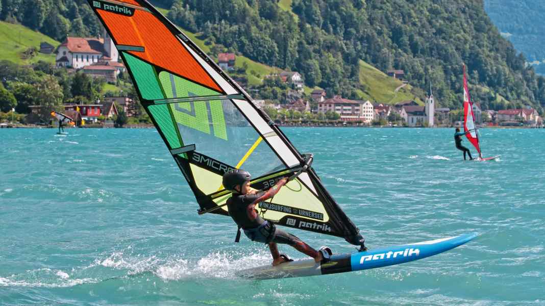 Patrik Micro Ride 115: Children's board for glide surfing and first manoeuvres