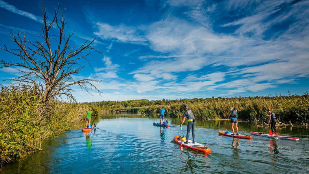 Touren-Tipp Ammersee: Mit SUP und Bike entlang der Amper