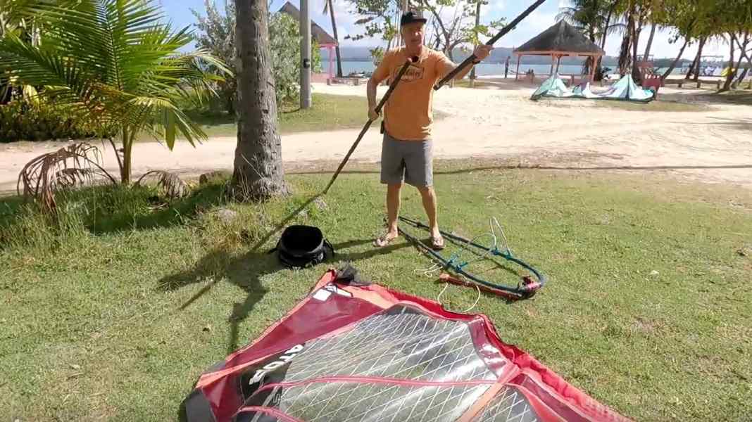 Guide: Rigging the sail in under 3 minutes! This is how it's done!