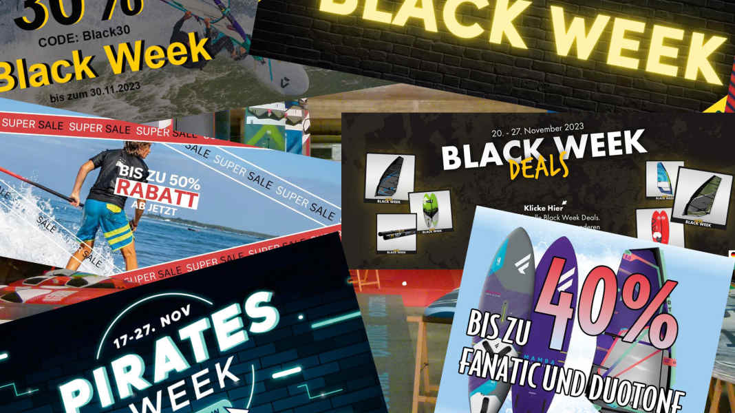 Cheap equipment: Black Friday Week - these are the surf shops' special offers