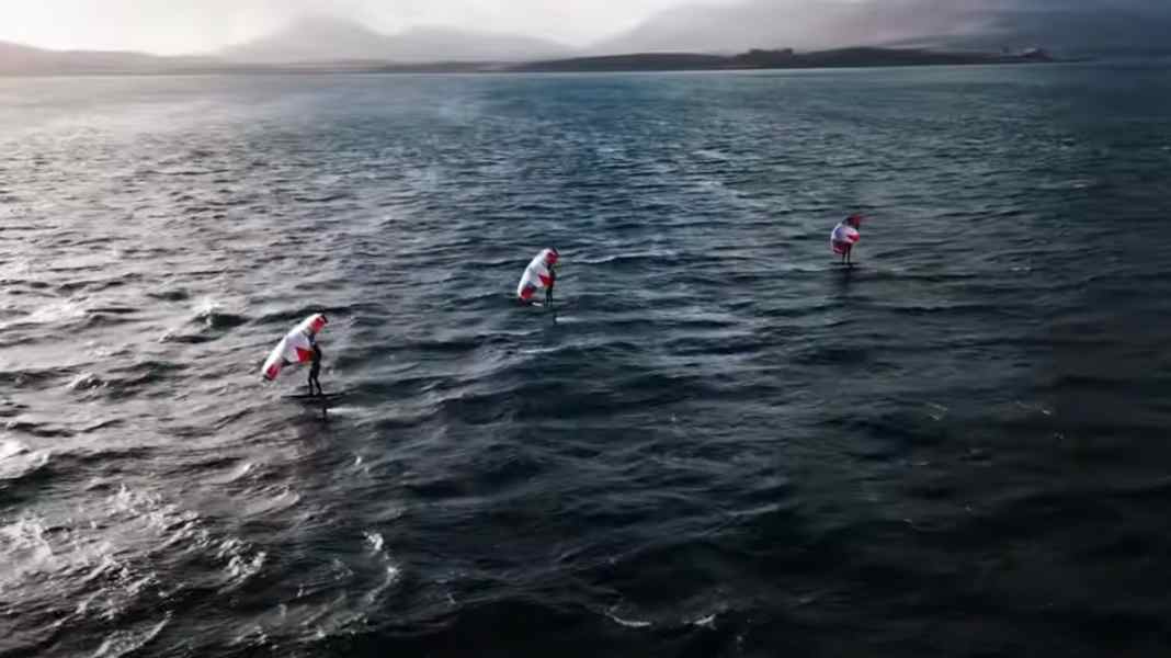 Wingsurf adventure: A Scottish Downwinder