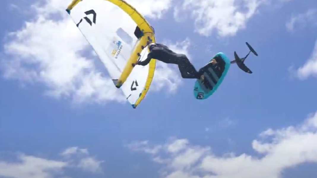 Freestyle show! The Duotone team in action off Lanzarote