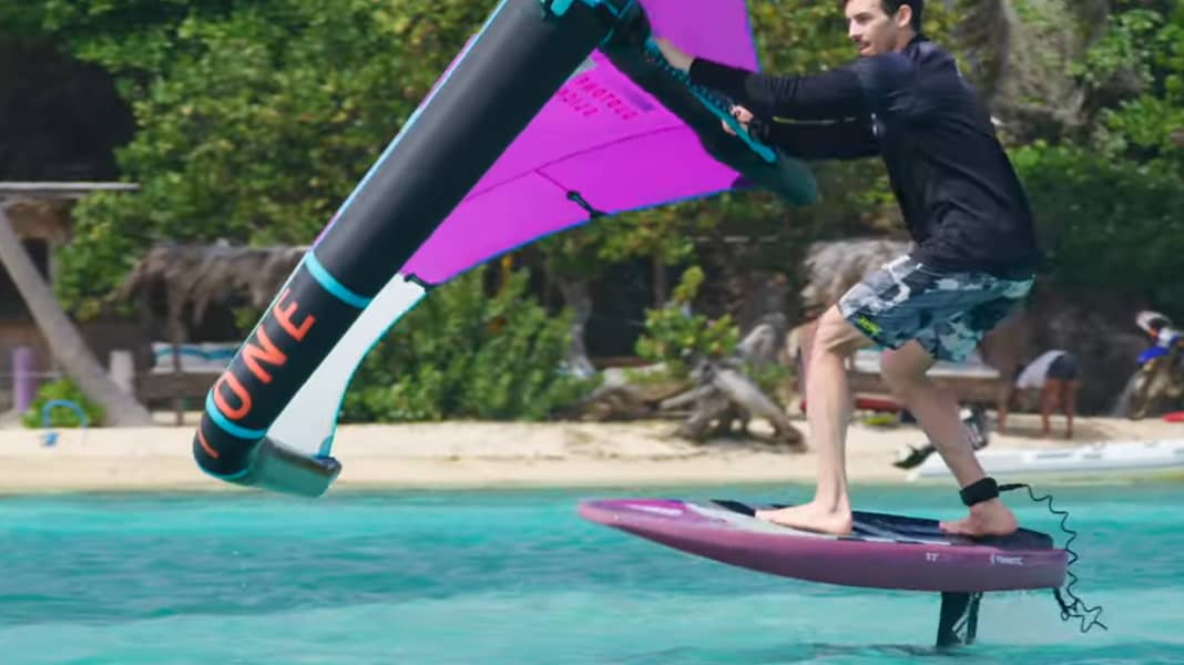 Pumping when wingfoiling - how to pump your foil and wing!